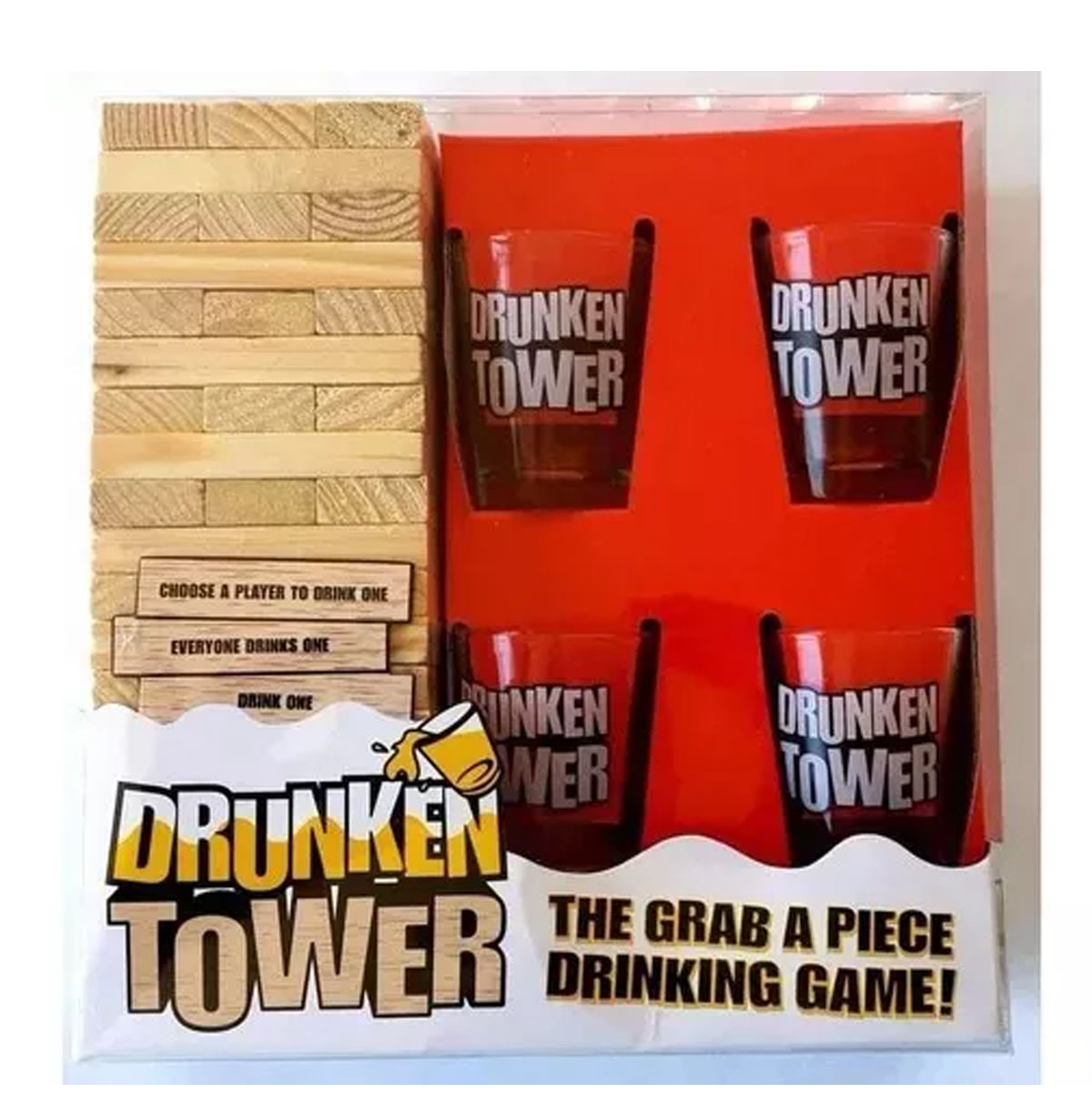 Miniatura 4 de Jenga Juego de Copas Para Beber Drunken